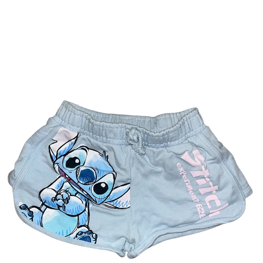 Zara Girls Stitch Graphic Shorts